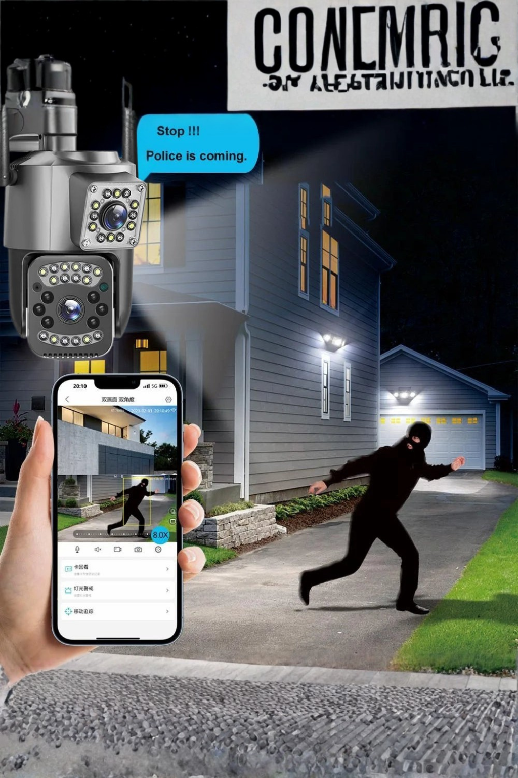 Militar Guard: Cámara de Seguridad - 2 en 1 + Regalo + Envío Gratis