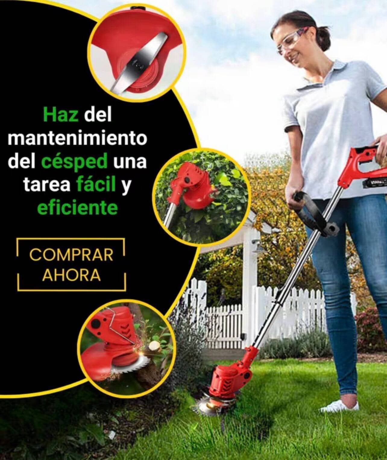 ﻿MASTER BLADE™ GUADAÑADORA Y PODADORA