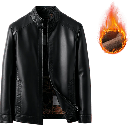 Chaqueta de cuero con forro térmico + envio grátis + regalo