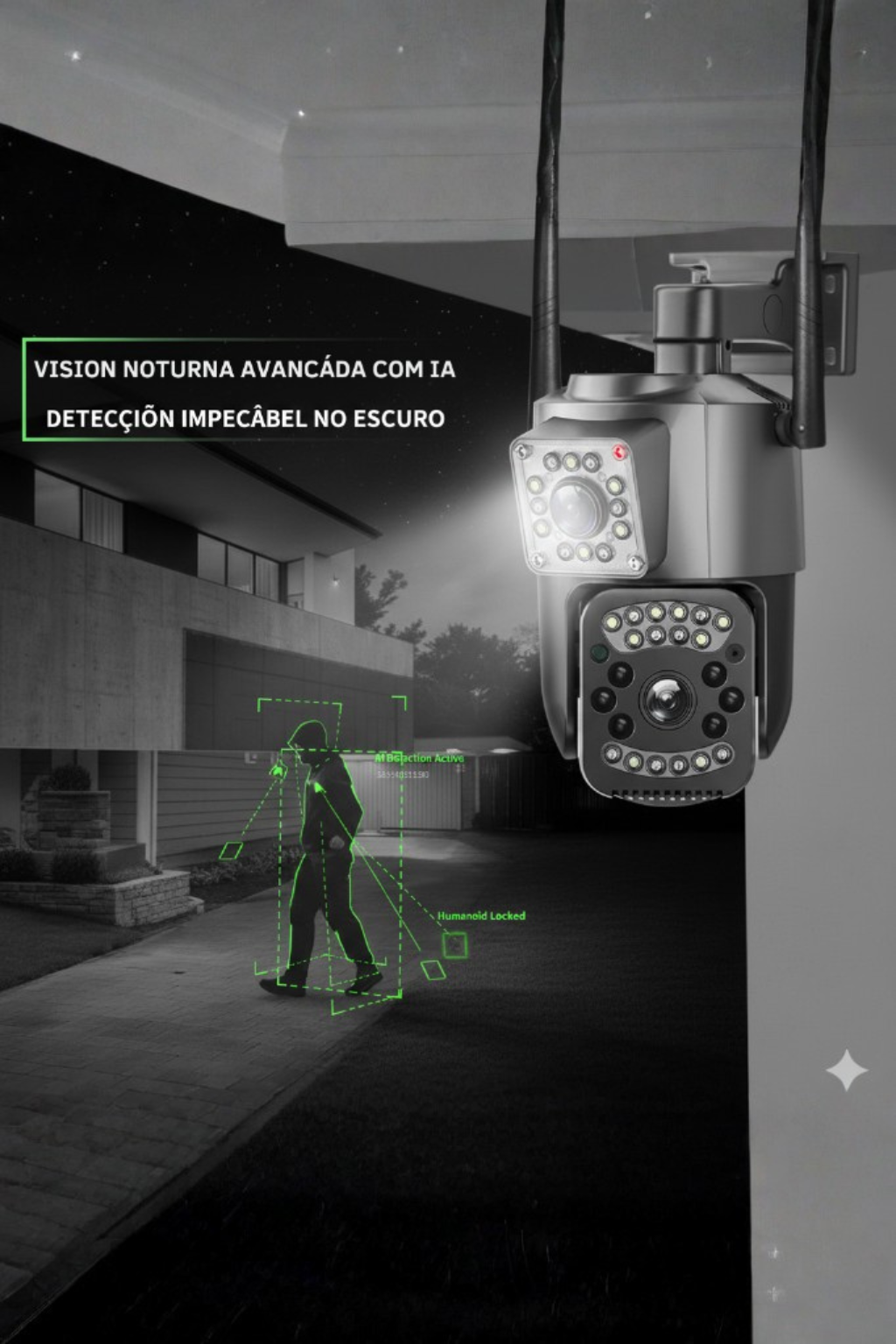 Militar Guard: Cámara de Seguridad - 2 en 1 + Regalo + Envío Gratis